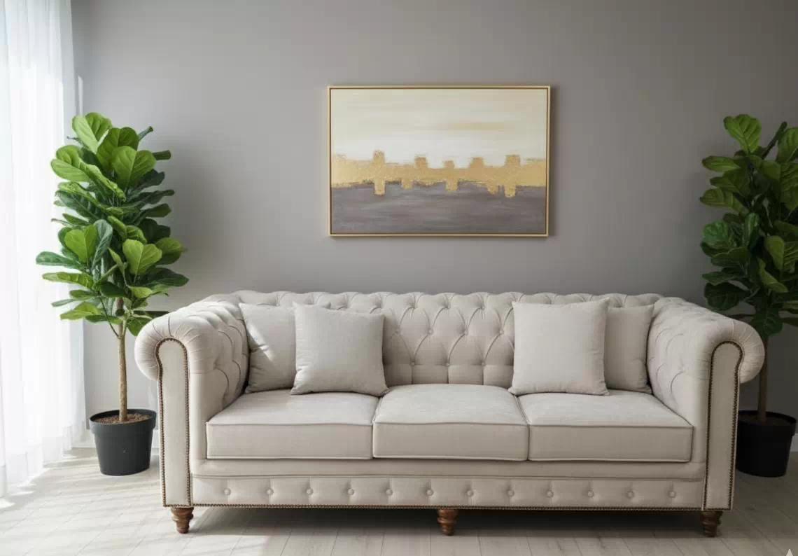 CHESTOR FIELD FABRIC SOFA U9400