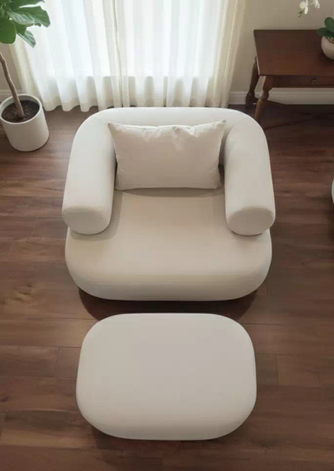 LUX SOFA S1 WITH OTOMAN - Image 3