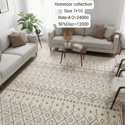 Humnoor Collection (Size:7’x10′)