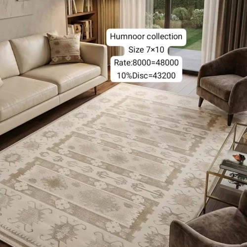 Humnoor Rugs (Size:7’x10′)