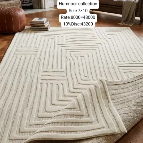 Humnoor Rugs (Size:7’x10′)