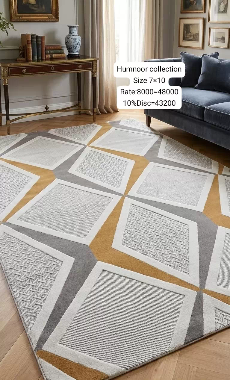 Humnoor Rugs (Size:7’x10′)