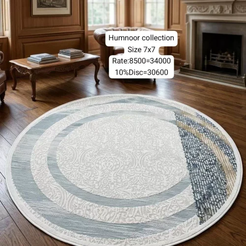 Humnoor Rugs (Size:7’x7′)