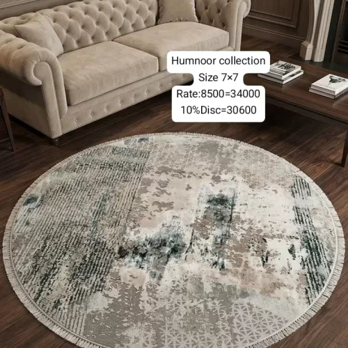 Humnoor Rugs (Size:7’x7′)
