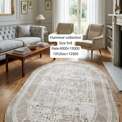 Humnoor Rugs (Size:5’x8′)