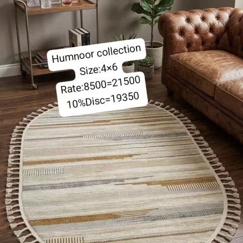Humnoor Rugs (Size:4’x6′)