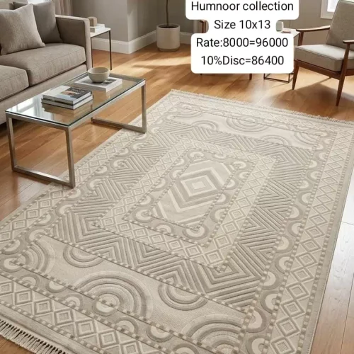 Humnoor Rugs (Size:10’x13′)