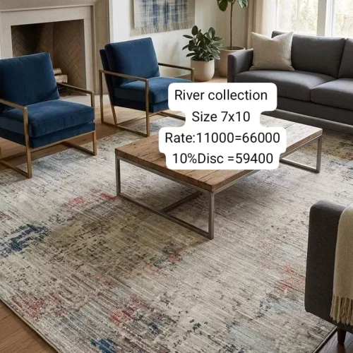 River Collection (Size:7’x10′)