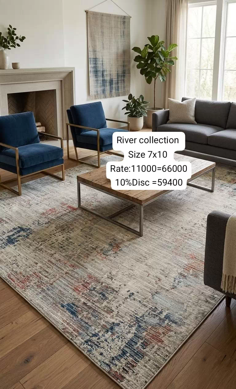 River Collection (Size:7’x10′)